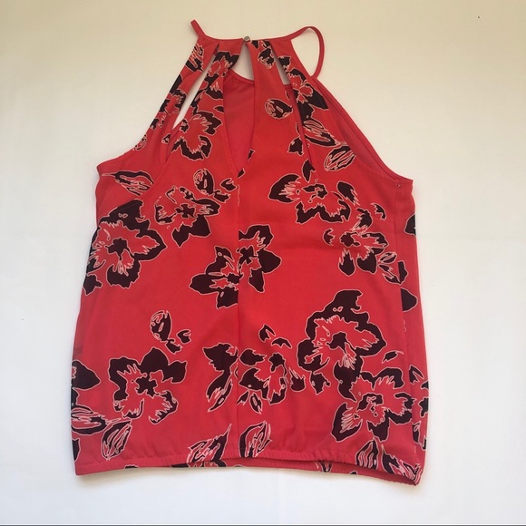 Express Hawaiian Print Floral Top - Picture 3 of 5